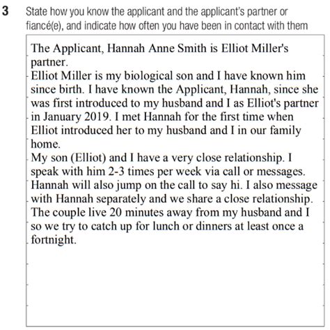 supporting witness form 888 sample answer|Partner visa application witness – Form 888 – evidence is key!.